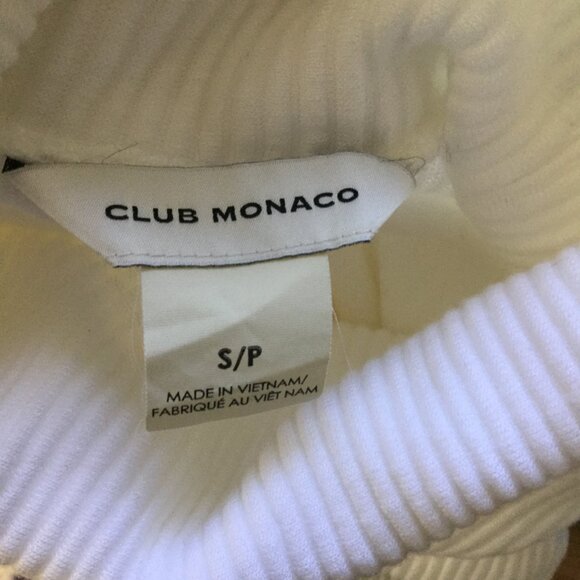 Club Monaco White Turtleneck s - Picture 6 of 9